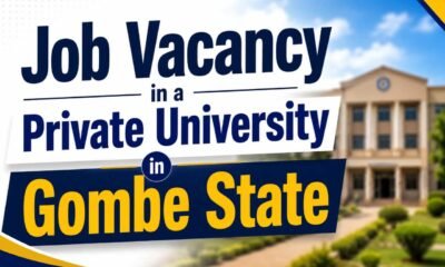 Private University in Gombe Recruits Lecturers, Lab Technologists – Apply Now
