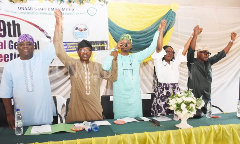 UNAAB Staff Cooperative Society Holds 39th AGM