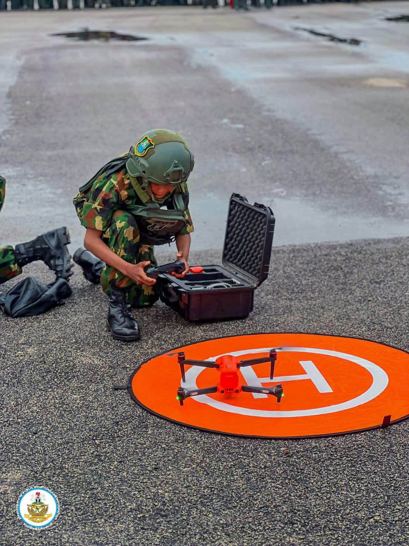 Junior Airmen Master Drone Technology at Air Force Military School
