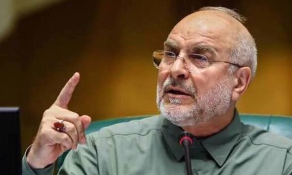 Iranian Parliament Speaker Mohammad Bagher Qalibaf
