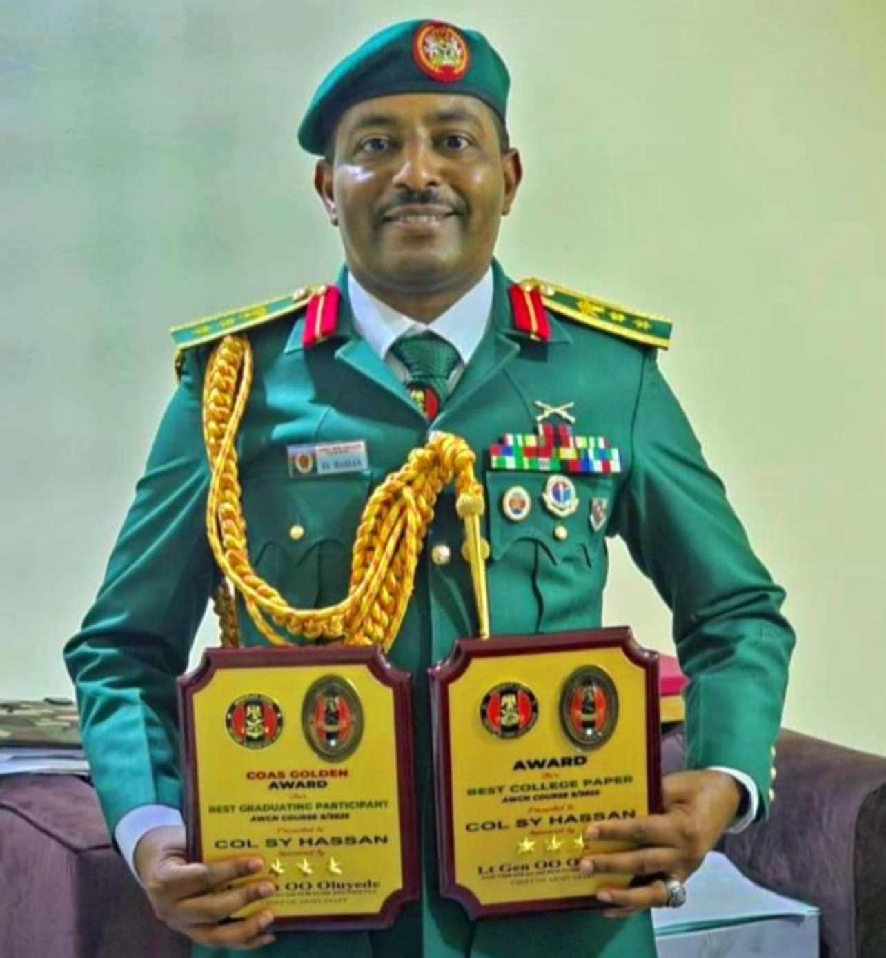 From NMS to Colonel: The Remarkable Military Journey of SY Hassan