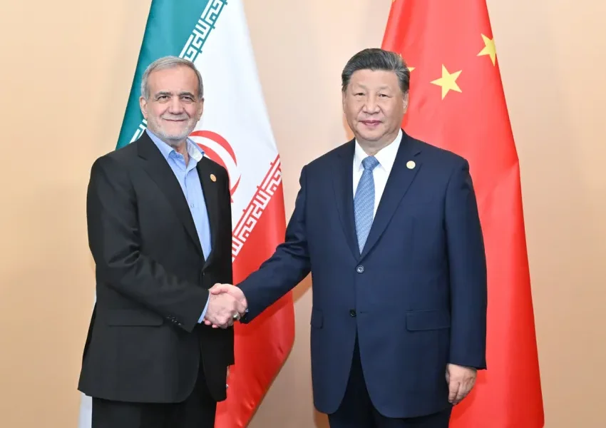 China's NPC chief says Beijing seeks deeper relations with Tehran