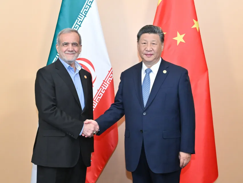 China's NPC chief says Beijing seeks deeper relations with Tehran